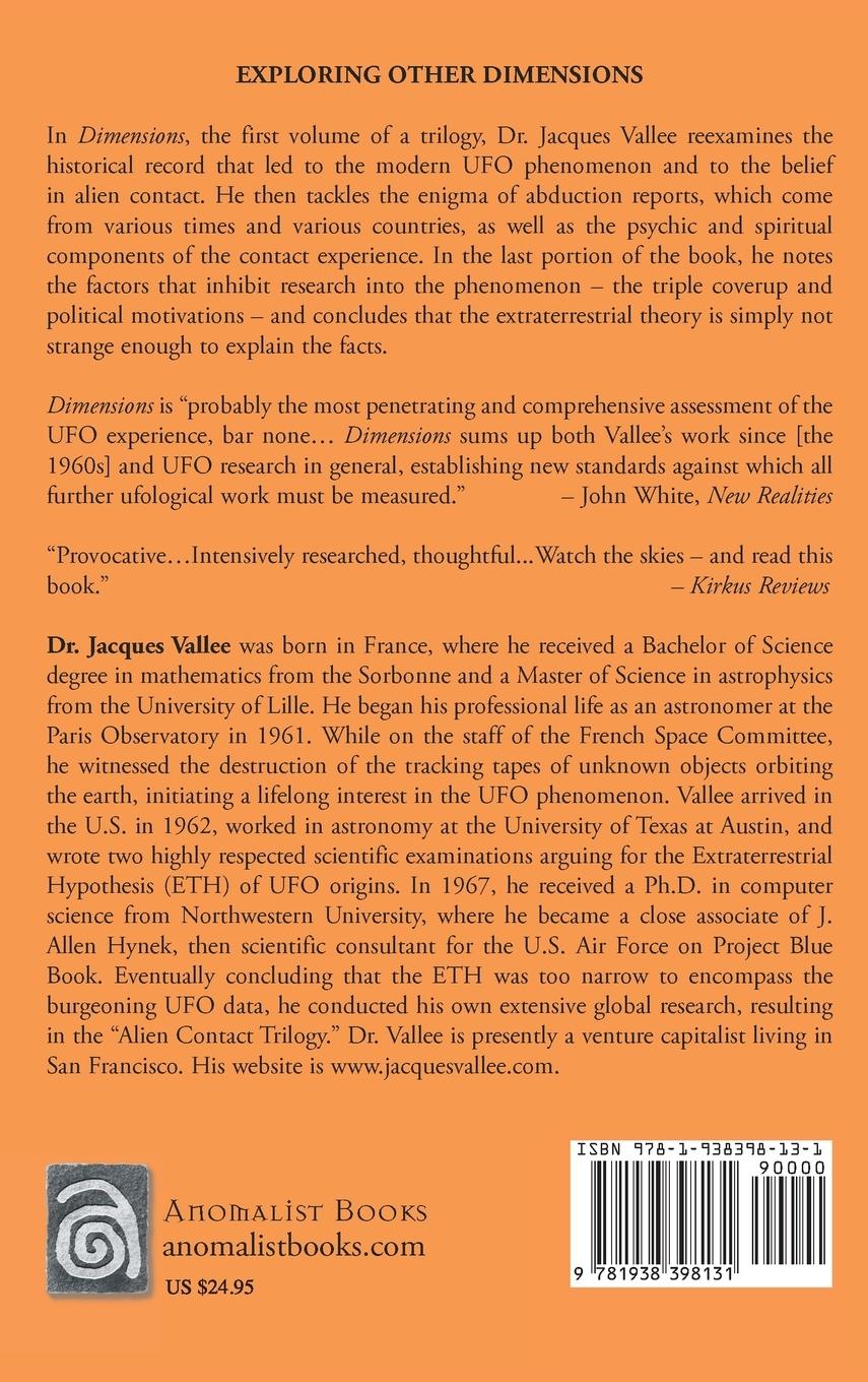 Rückseitencover Dimensions