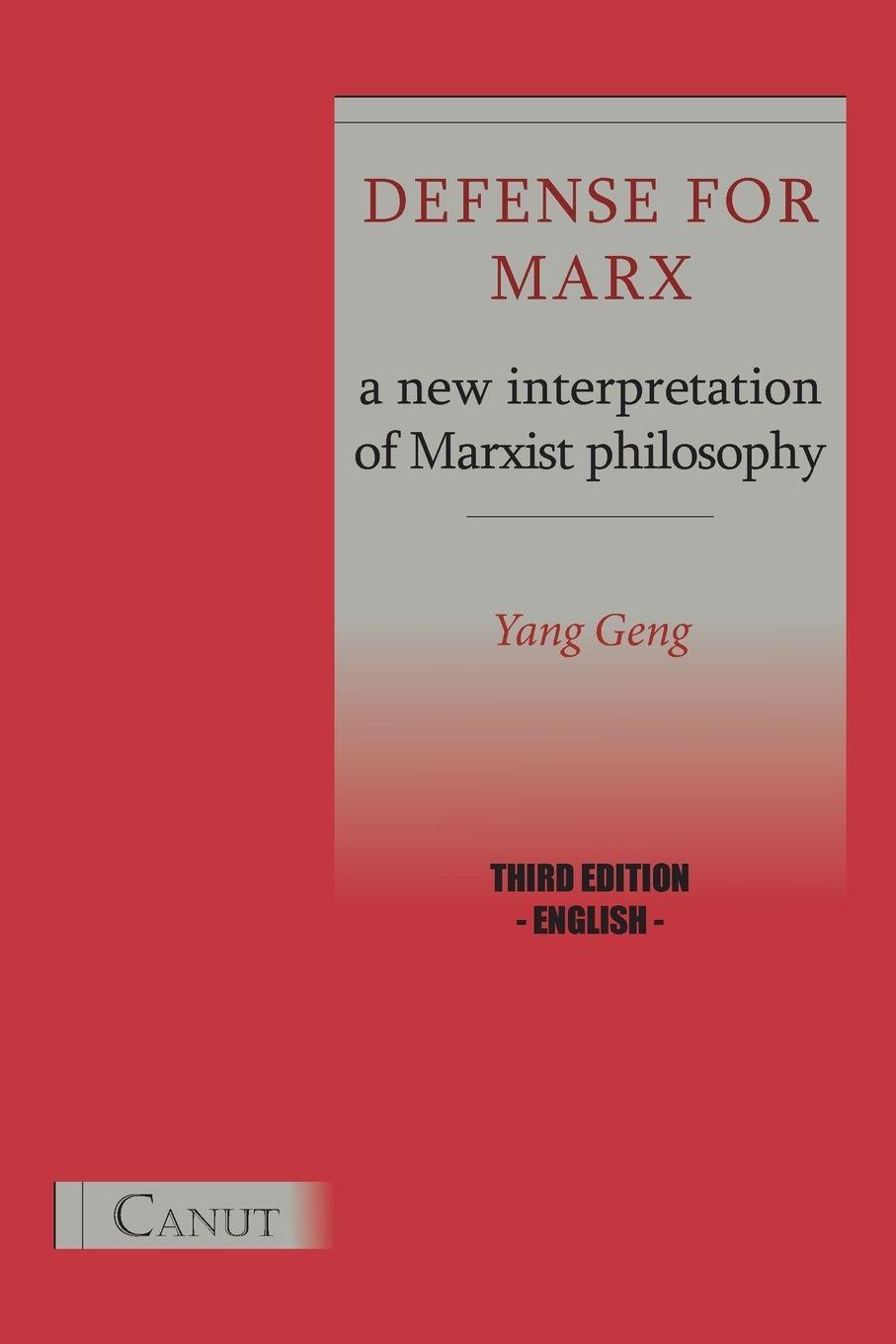 Vorderes Coverbild Defense for Marx. a New Interpretation of Marxist Philosophy