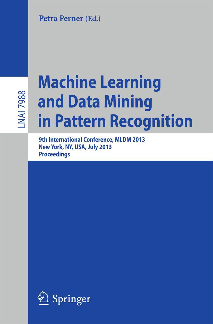 Vorderes Coverbild Machine Learning and Data Mining in Pattern Recognition
