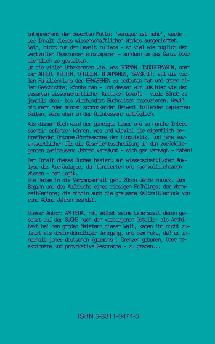 Rückseitencover Wie aus den Kelten die Germanen wurden