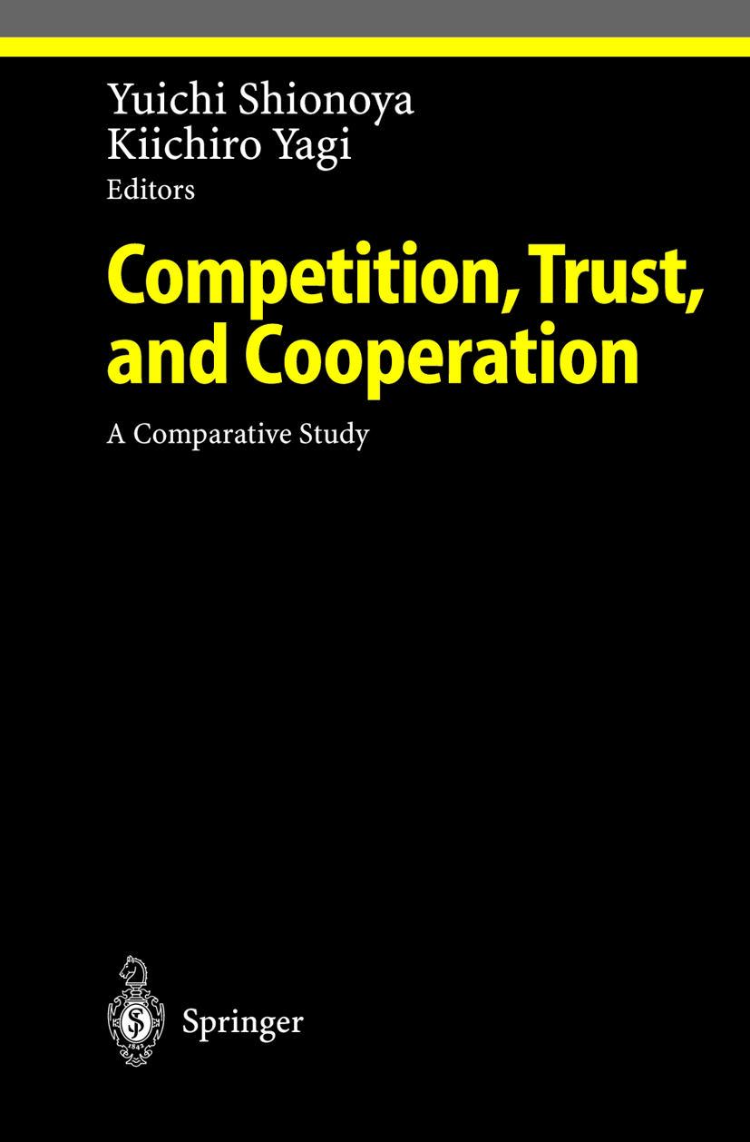 Vorderes Coverbild Competition, Trust, and Cooperation