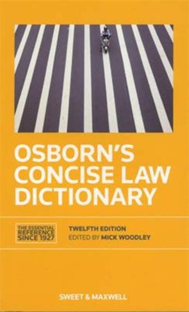Vorderes Coverbild Osborn's Concise Law Dictionary