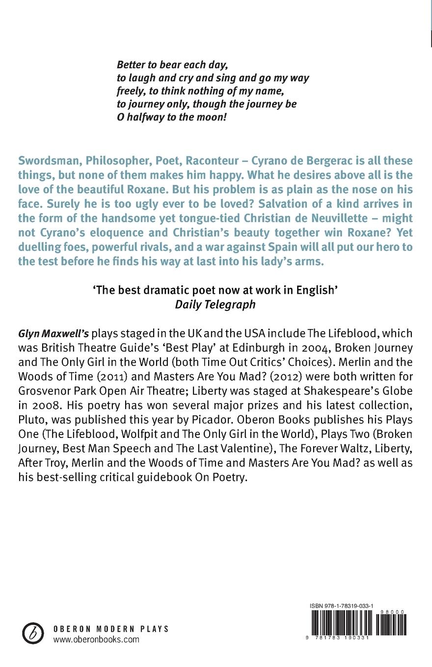 Rückseitencover Cyrano de Bergerac