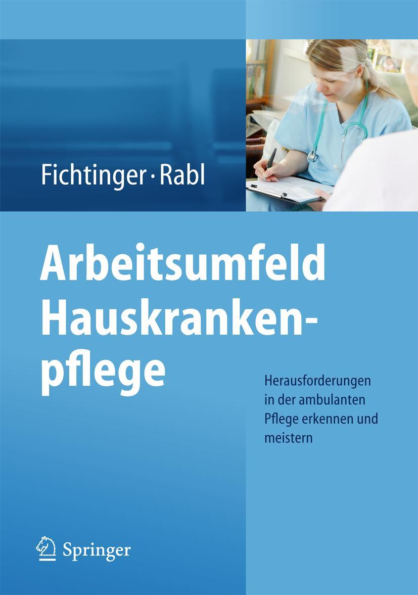 Vorderes Coverbild Arbeitsumfeld Hauskrankenpflege
