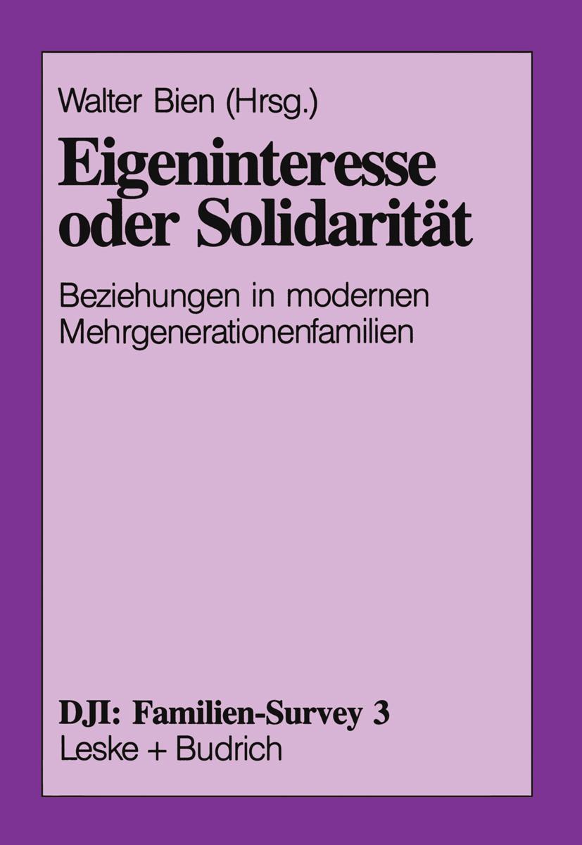 Vorderes Coverbild Eigeninteresse oder Solidarität