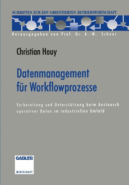 Vorderes Coverbild Datenmanagement für Workflowprozesse