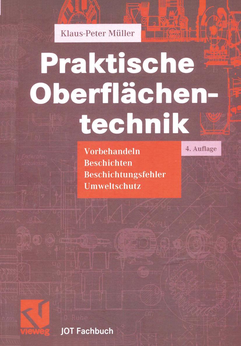 Vorderes Coverbild Praktische Oberflächentechnik