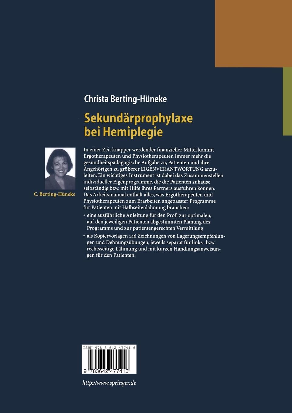 Rückseitencover Sekundärprophylaxe bei Hemiplegie