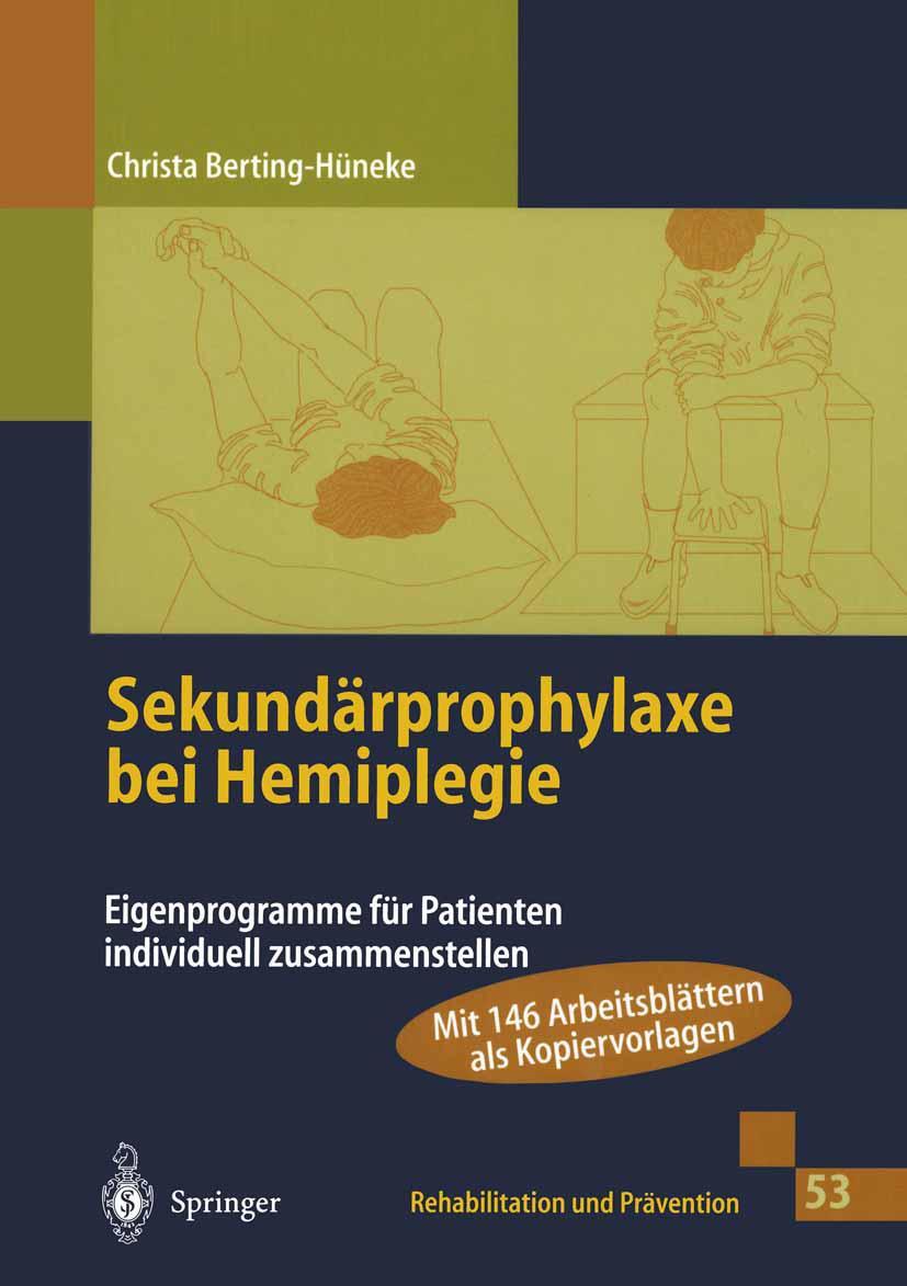 Vorderes Coverbild Sekundärprophylaxe bei Hemiplegie