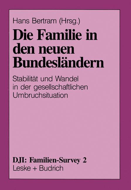 Vorderes Coverbild Die Familie in den neuen Bundesländern