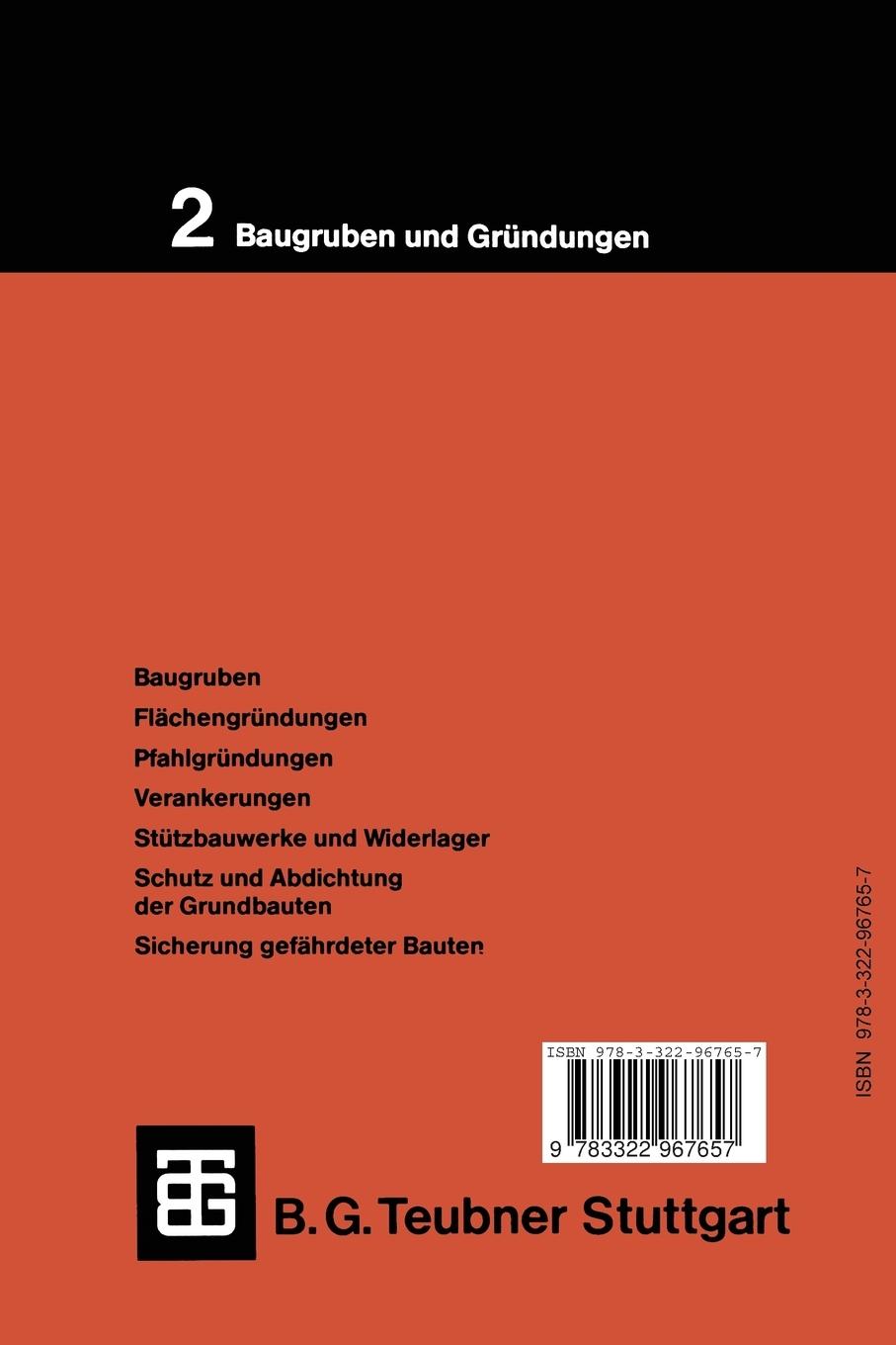 Rückseitencover Grundbau