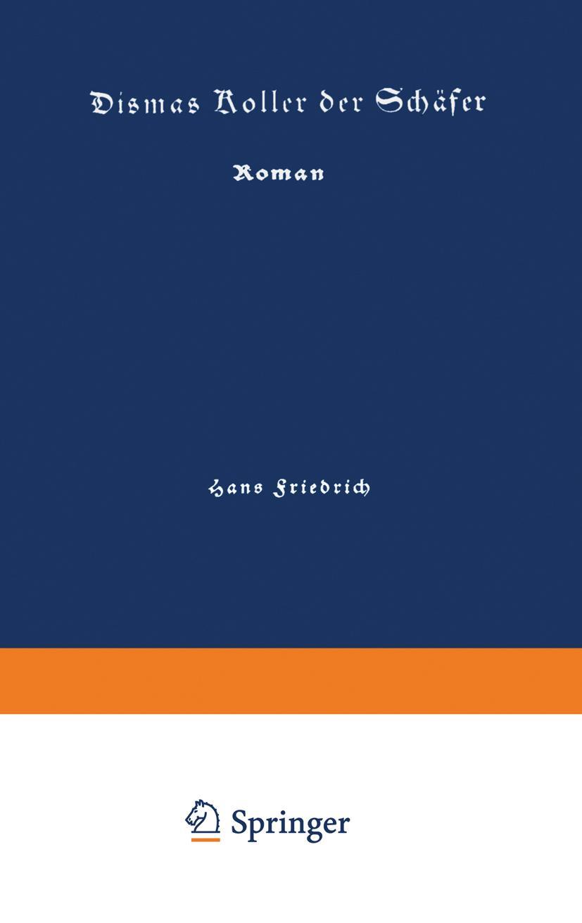 Vorderes Coverbild Dismas Koller der Schäfer