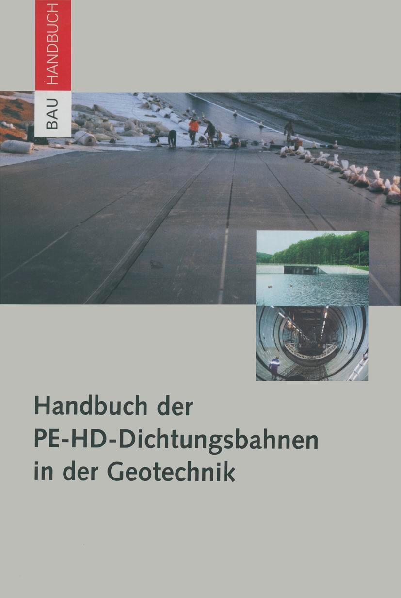Vorderes Coverbild Handbuch der PE-HD-Dichtungsbahnen in der Geotechnik