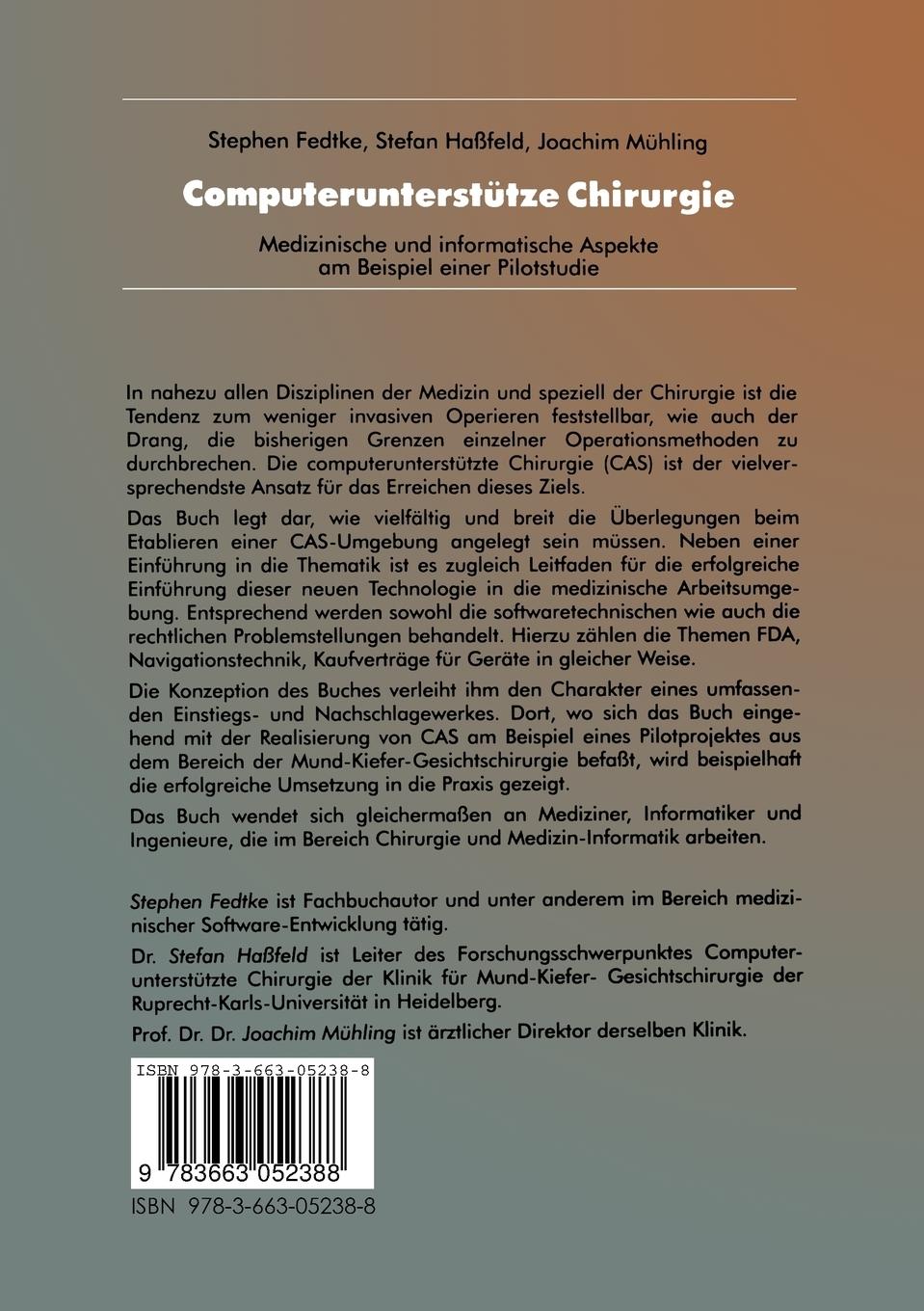 Rückseitencover Computerunterstützte Chirurgie