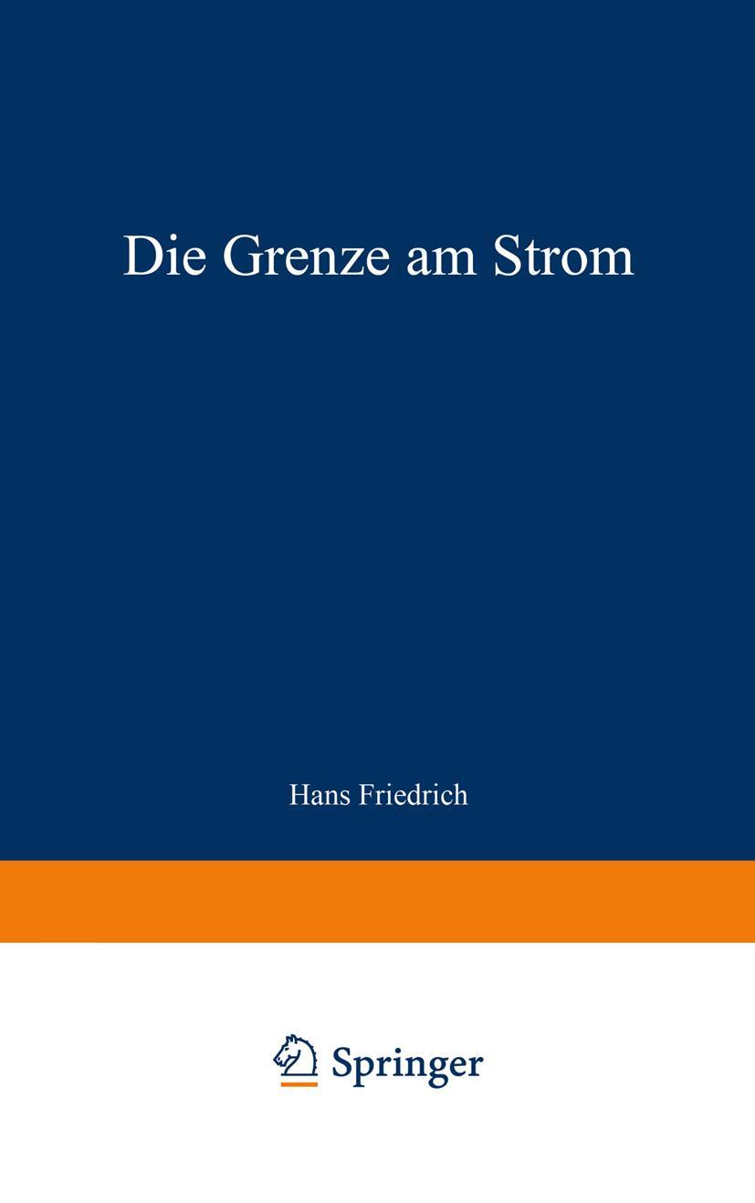 Vorderes Coverbild Die Grenze am Strom