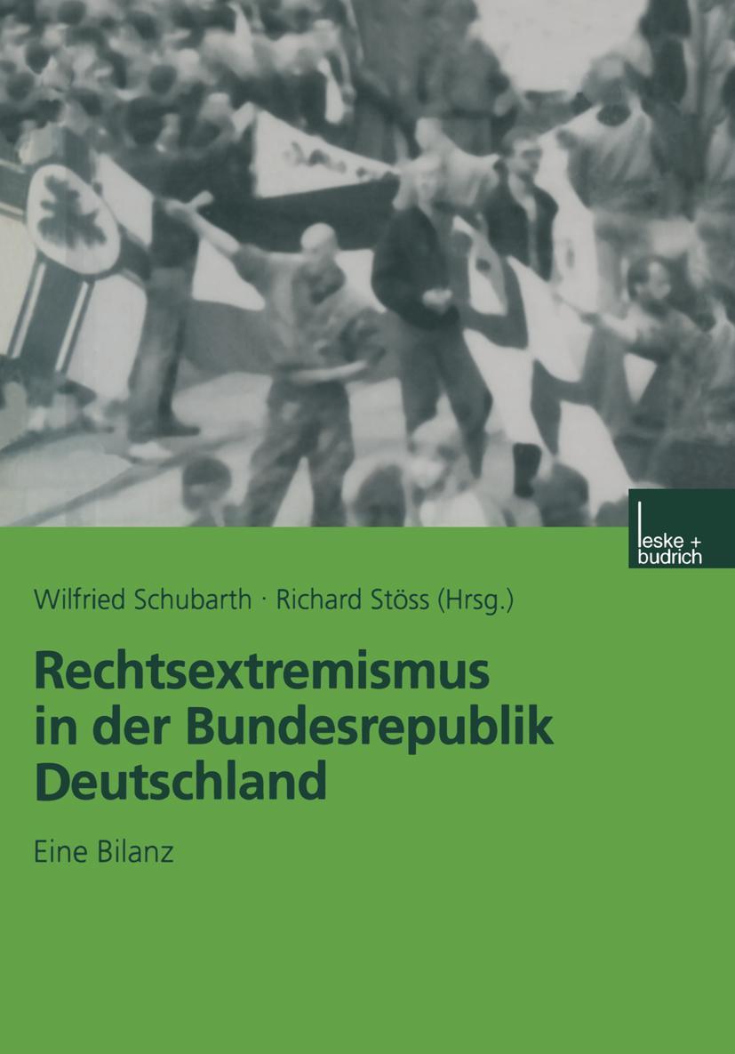 Vorderes Coverbild Rechtsextremismus in der Bundesrepublik Deutschland