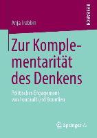 Vorderes Coverbild Zur Komplementarität des Denkens