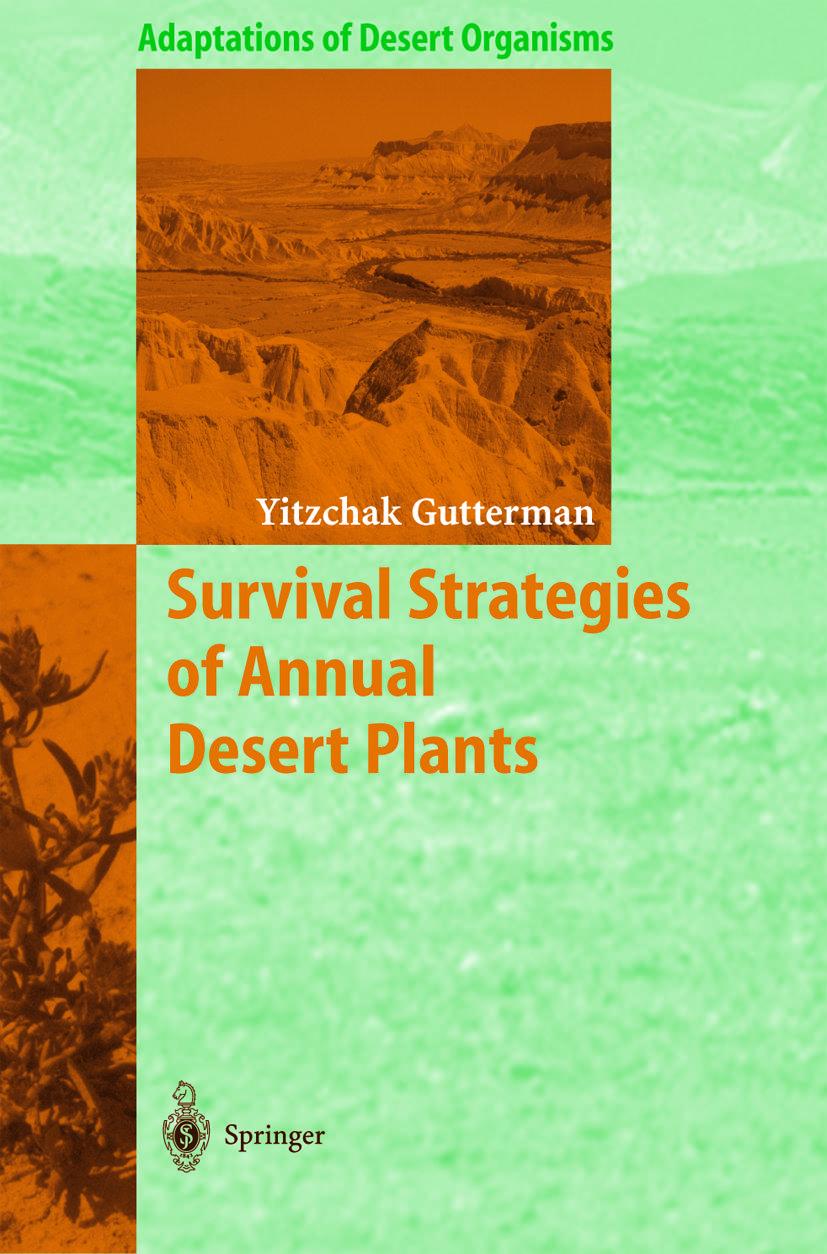 Vorderes Coverbild Survival Strategies of Annual Desert Plants