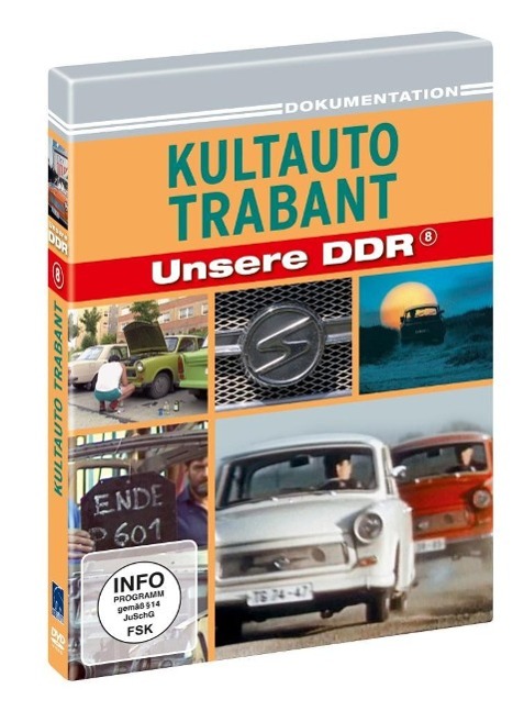 Vorderes Coverbild Kultauto Trabant - Unsere DDR