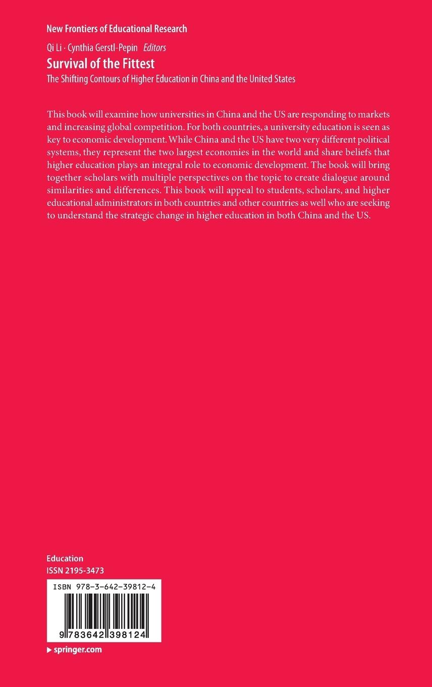 Rückseitencover Survival of the Fittest