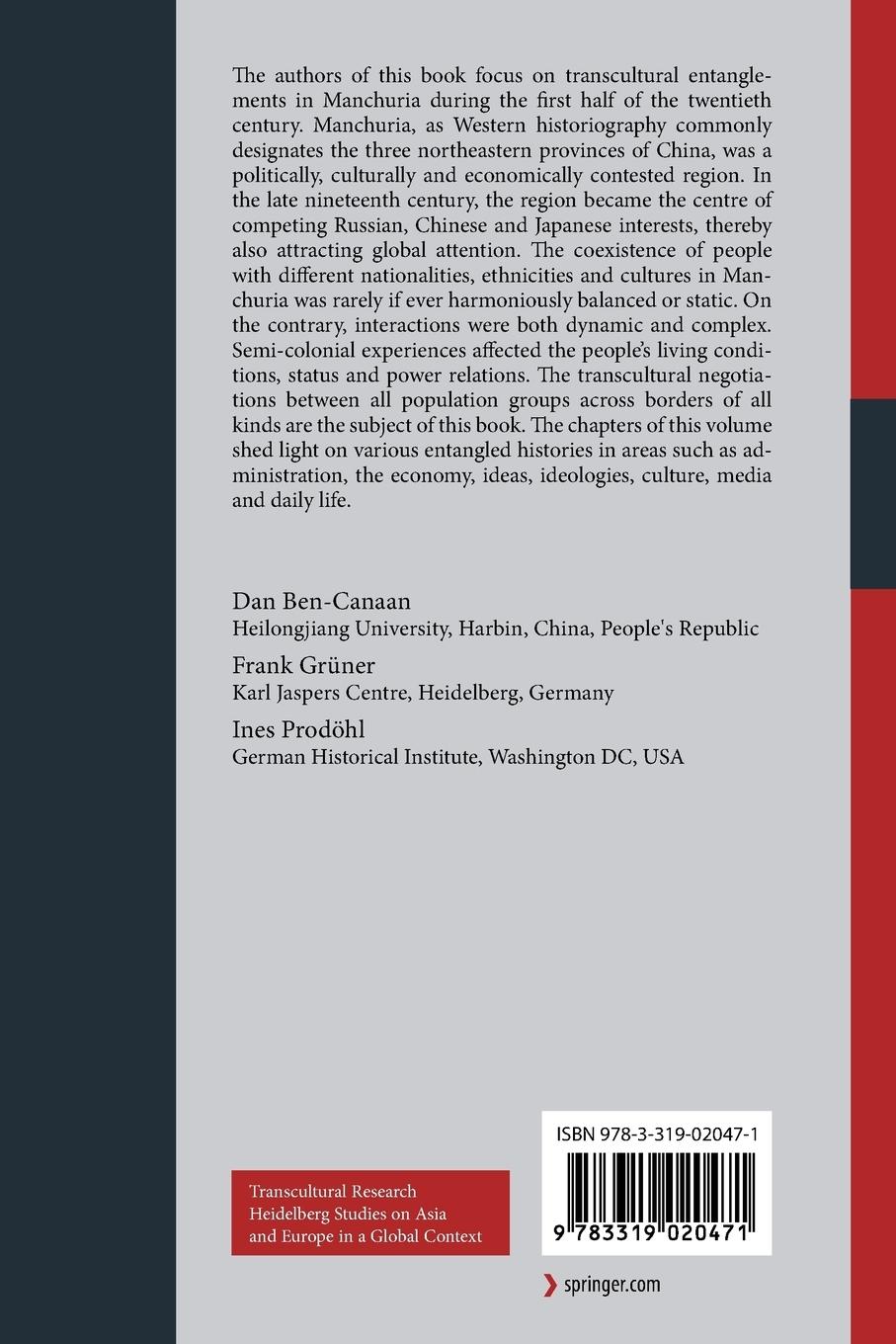 Rückseitencover Entangled Histories