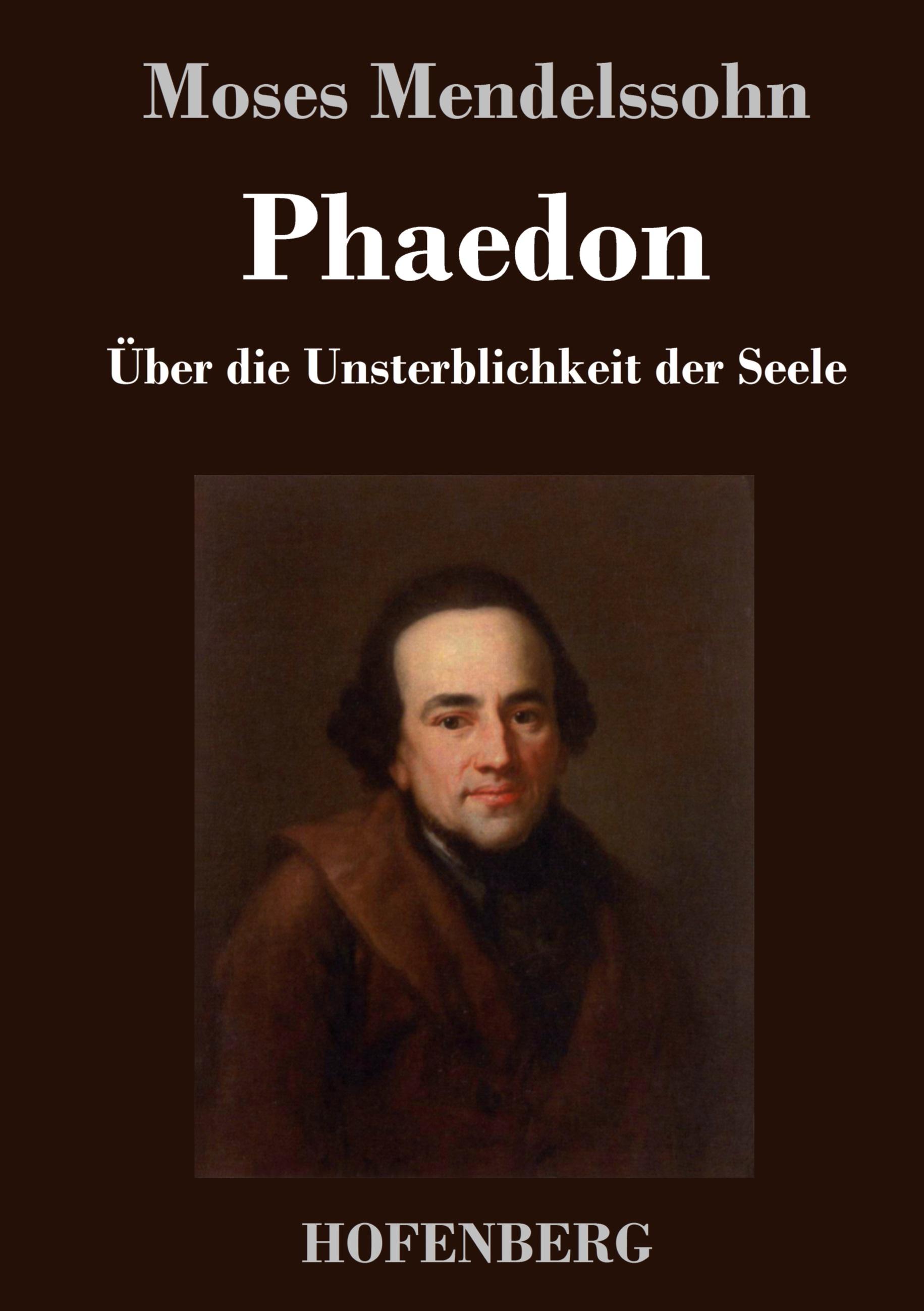 Vorderes Coverbild Phaedon oder über die Unsterblichkeit der Seele