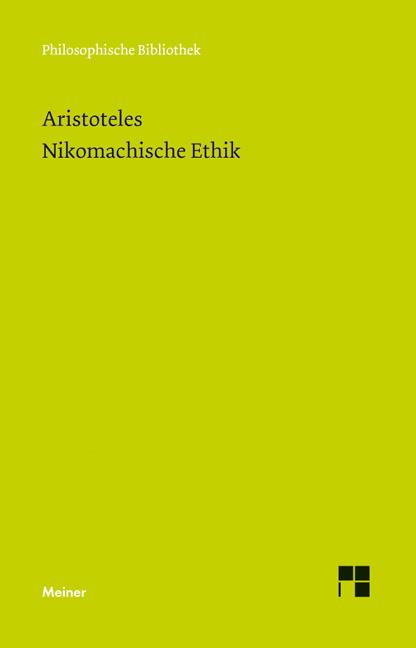 Vorderes Coverbild Nikomachische Ethik