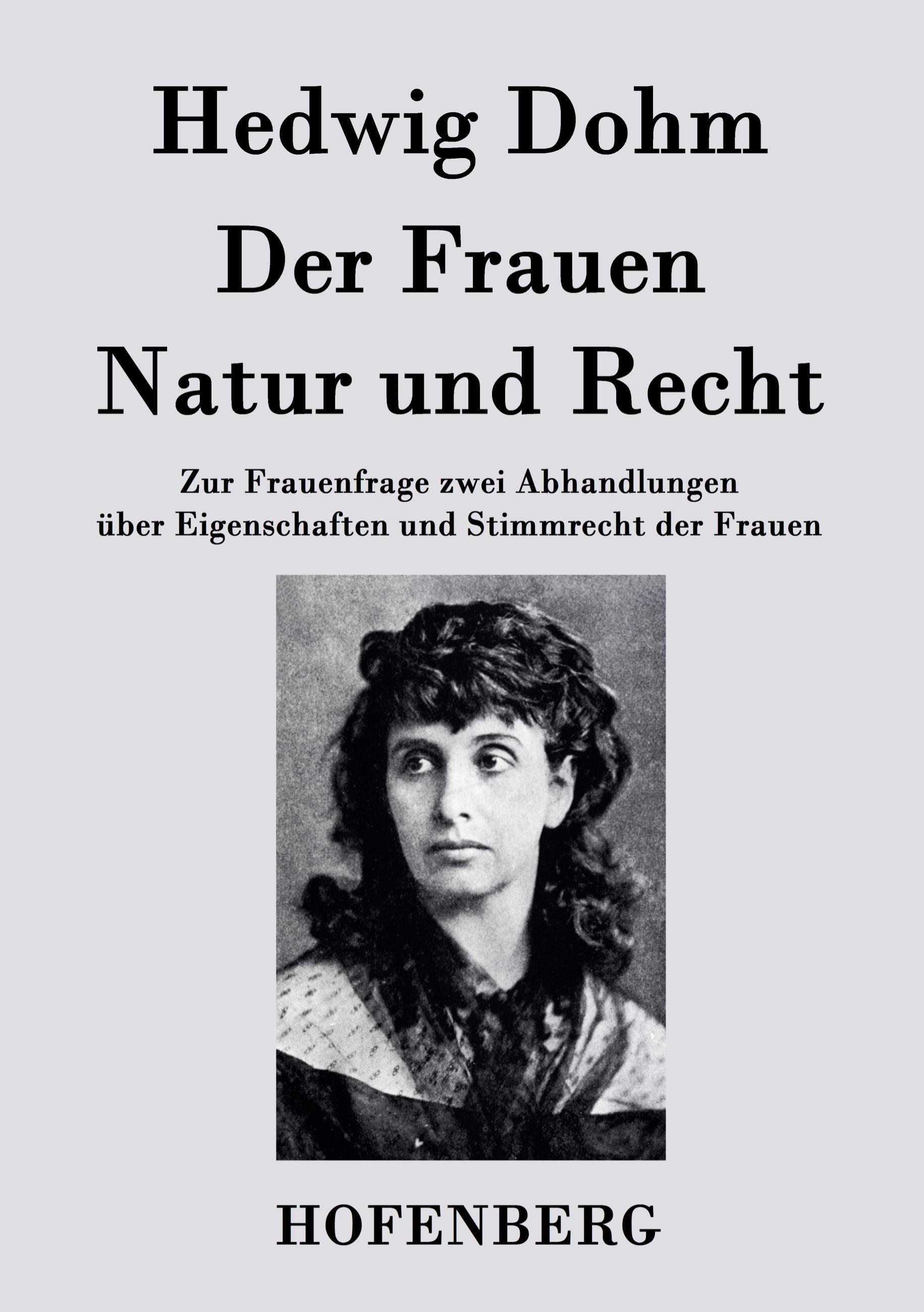 Vorderes Coverbild Der Frauen Natur und Recht