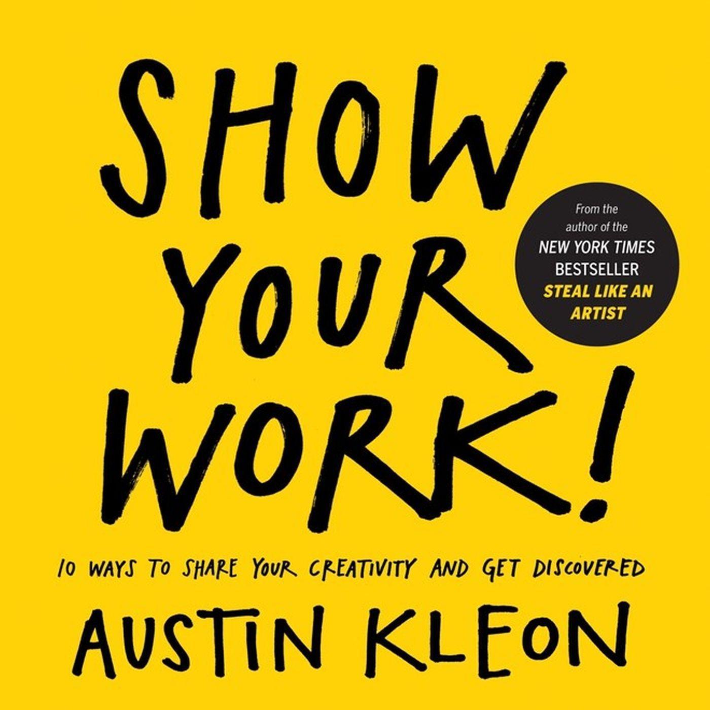 Vorderes Coverbild Show Your Work!