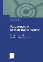 Vorderes Coverbild Management in Technologieunternehmen
