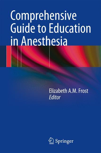 Vorderes Coverbild Comprehensive Guide to Education in Anesthesia