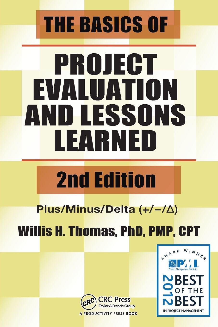 Vorderes Coverbild The Basics of Project Evaluation and Lessons Learned