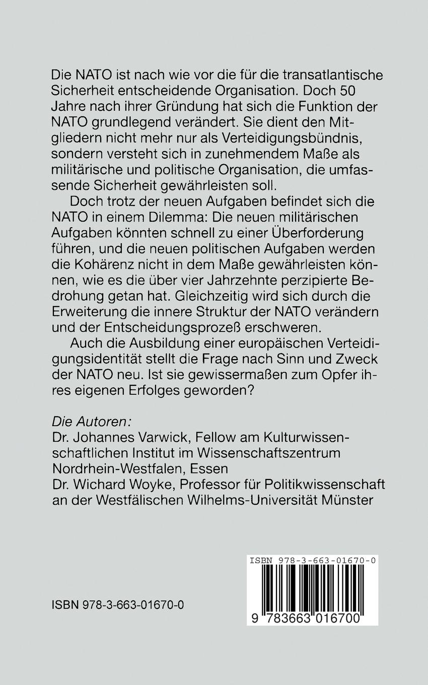 Rückseitencover NATO 2000