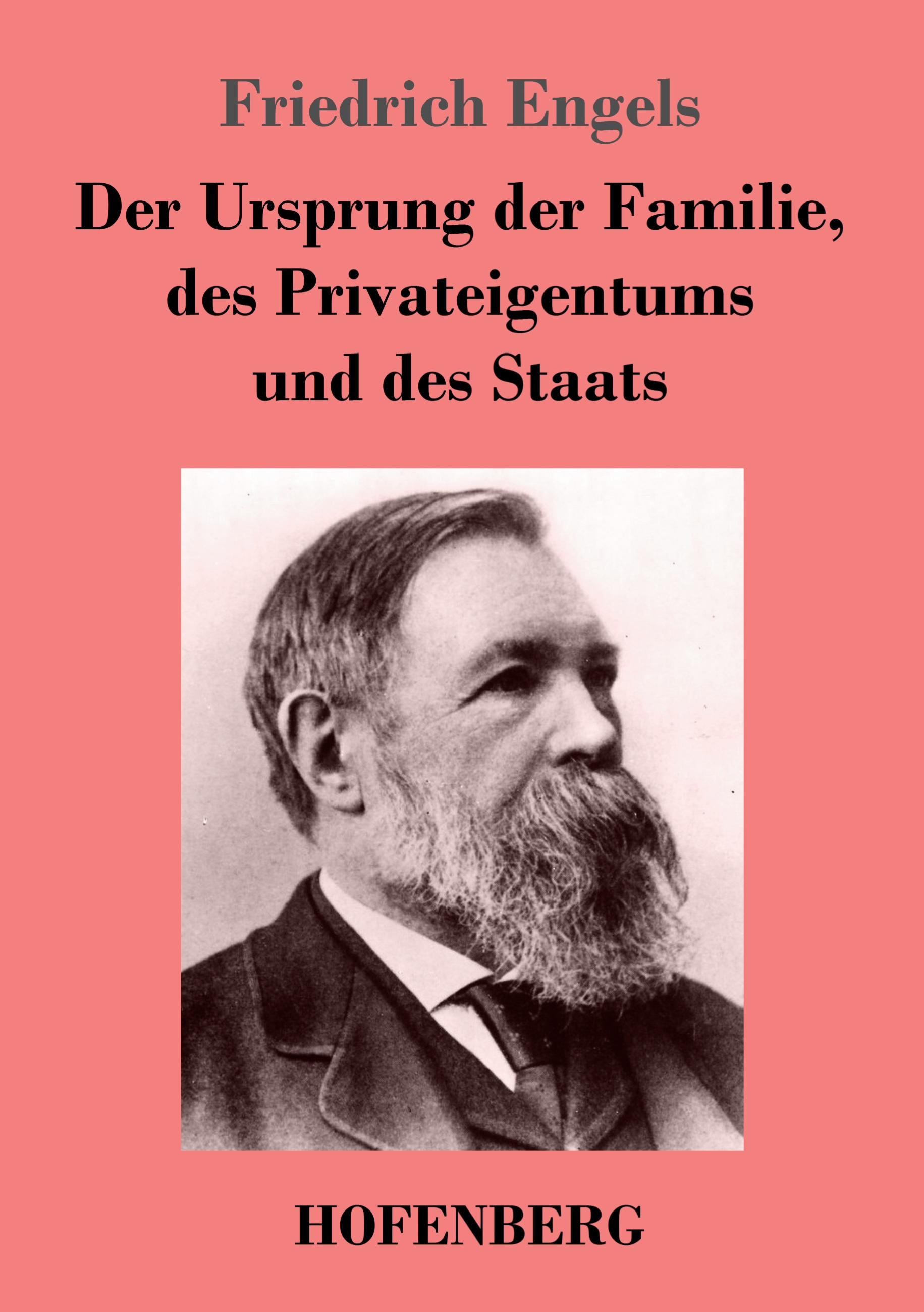 Vorderes Coverbild Der Ursprung der Familie, des Privateigentums und des Staats