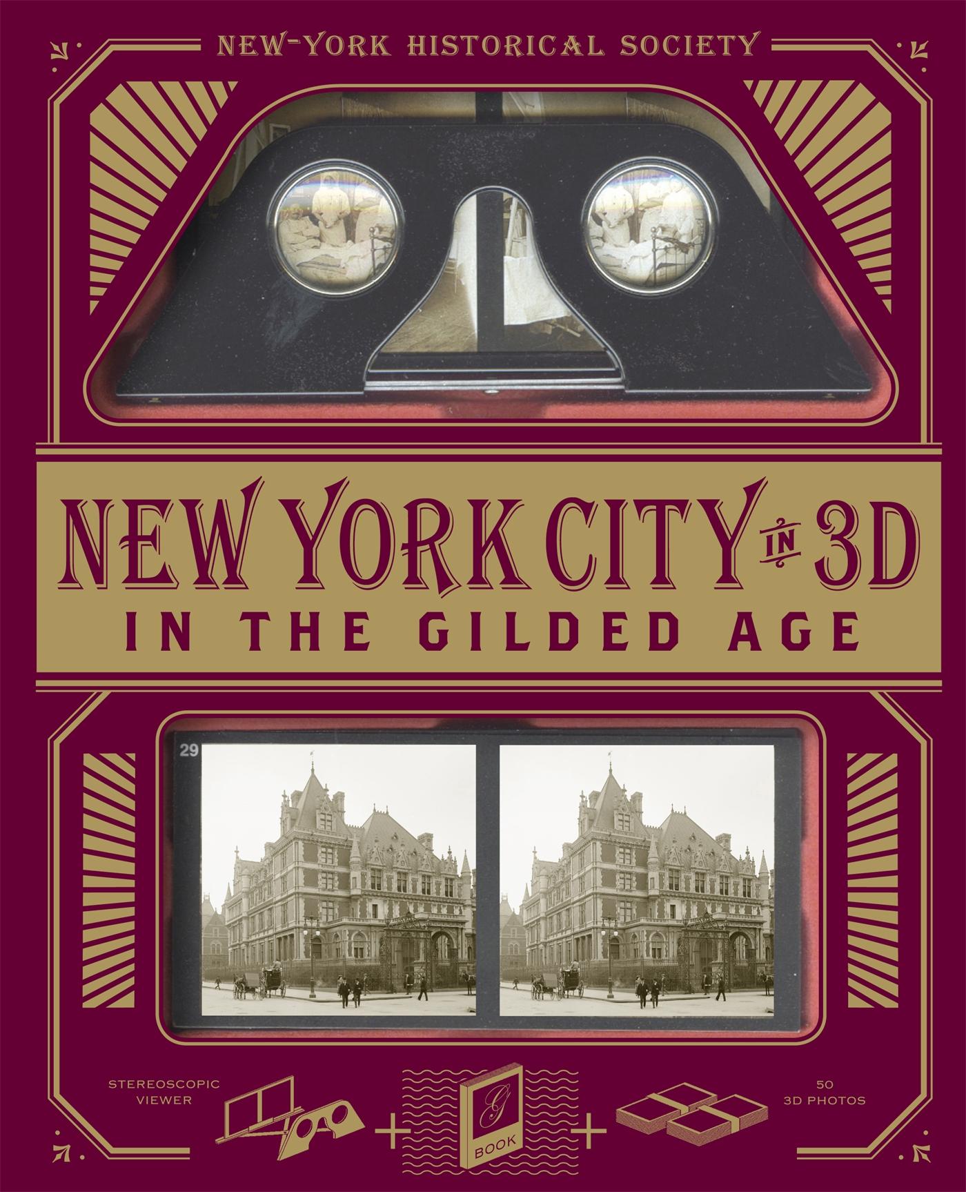Vorderes Coverbild New York City In 3D In The Gilded Age