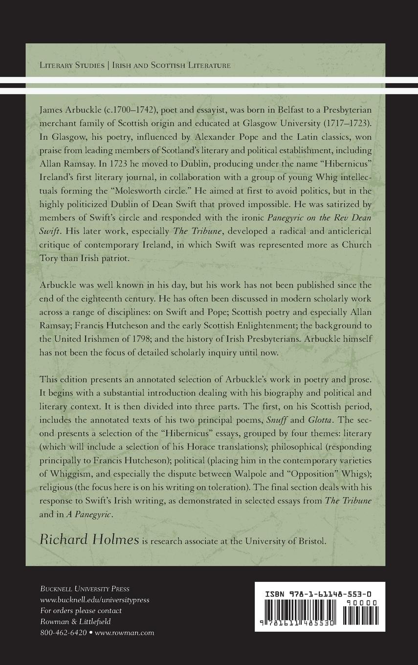 Rückseitencover James Arbuckle