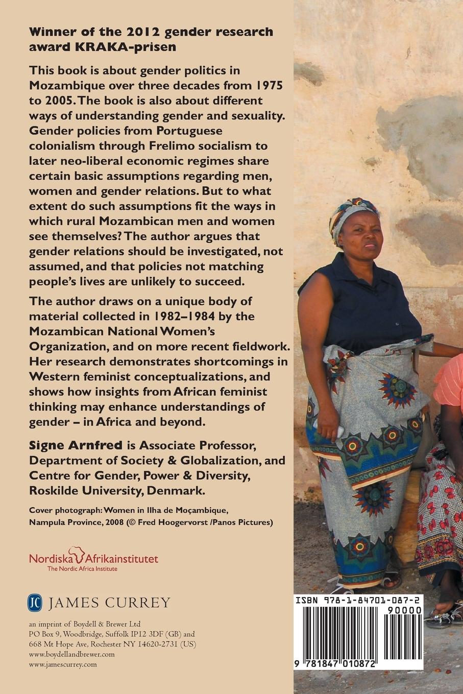 Rückseitencover Sexuality and Gender Politics in Mozambique