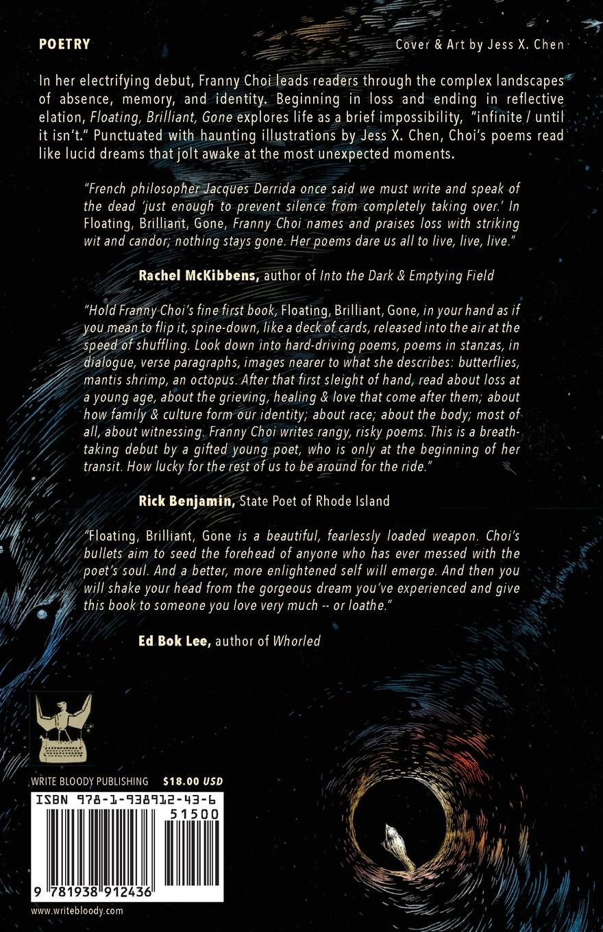 Rückseitencover Floating, Brilliant, Gone