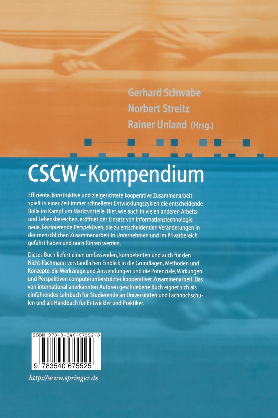 Rückseitencover CSCW-Kompendium