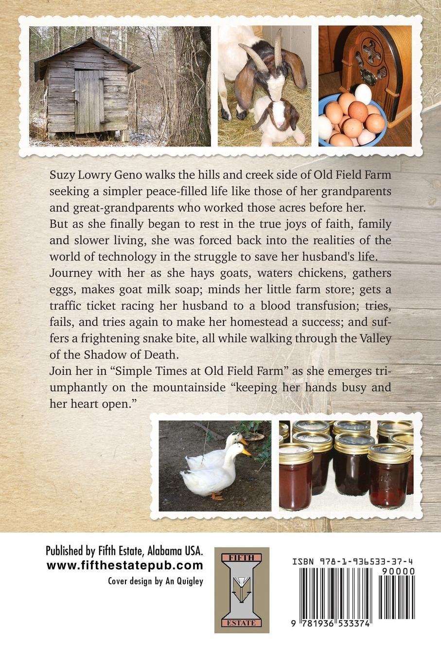 Rückseitencover Simple Times at Old Field Farm