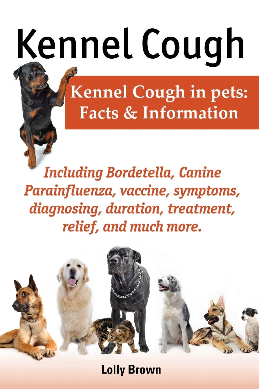 Vorderes Coverbild Kennel Cough. Including Symptoms, Diagnosing, Duration, Treatment, Relief, Bordetella, Canine Parainfluenza, Vaccine, and Much More. Kennel Cough in P