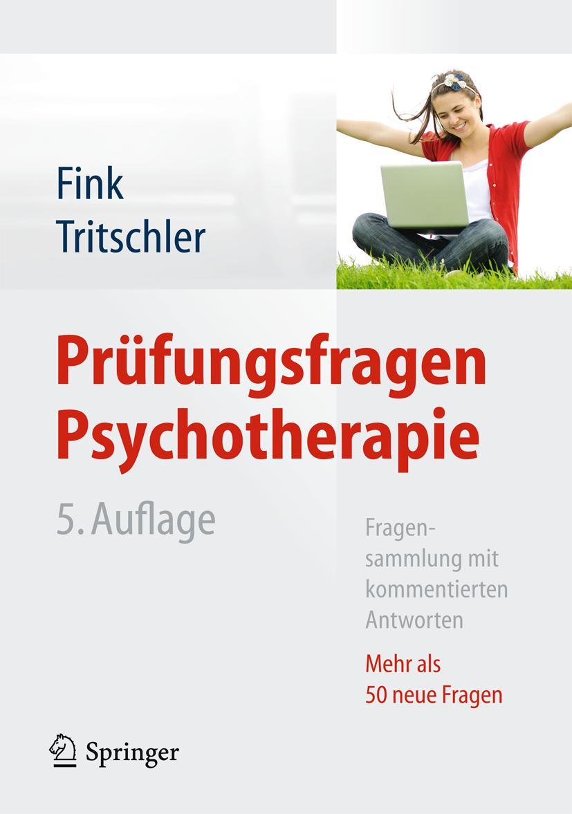 Vorderes Coverbild Prüfungsfragen Psychotherapie