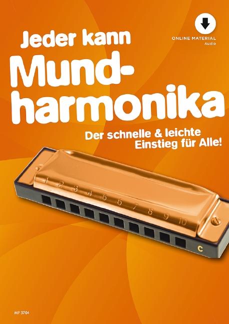 Vorderes Coverbild Jeder kann Mundharmonika