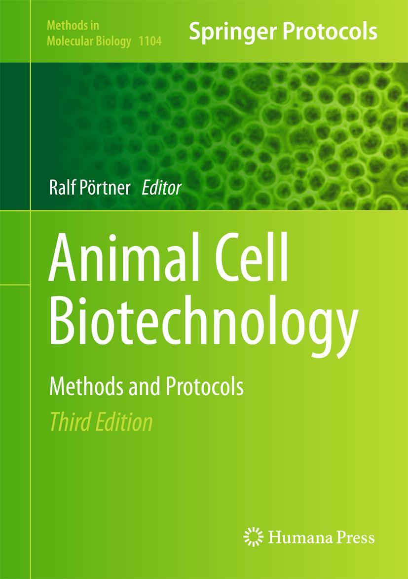 Vorderes Coverbild Animal Cell Biotechnology