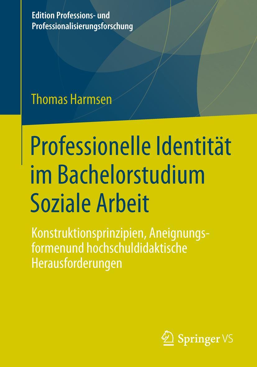 Vorderes Coverbild Professionelle Identität im Bachelorstudium Soziale Arbeit