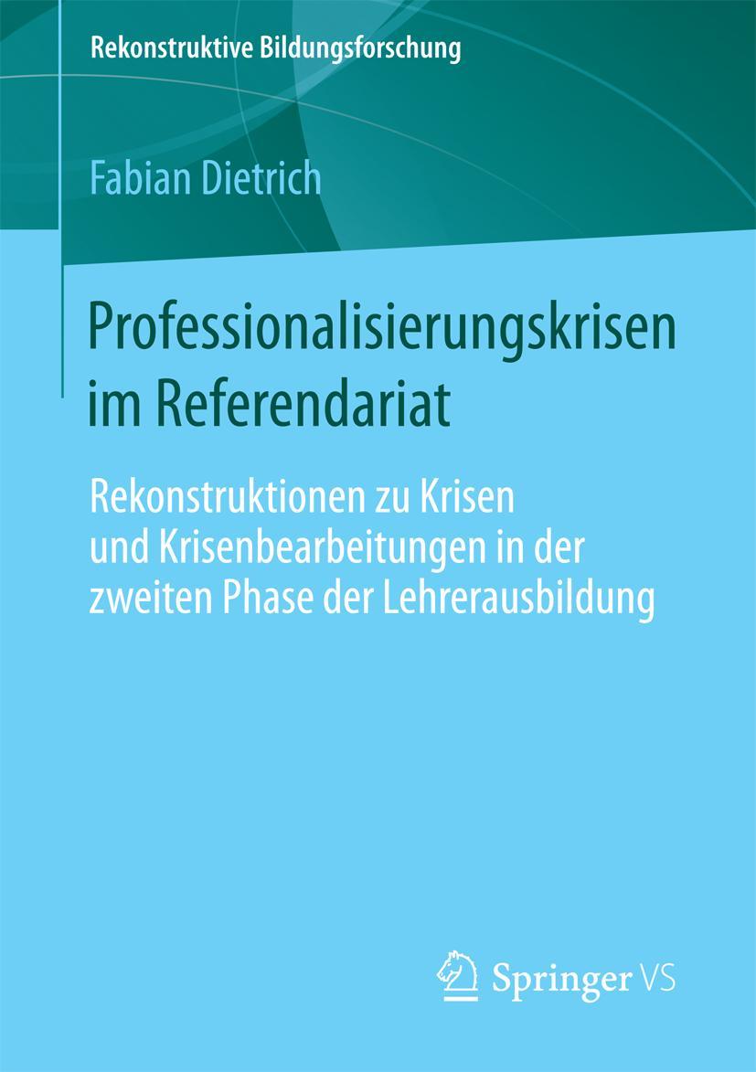 Vorderes Coverbild Professionalisierungskrisen im Referendariat