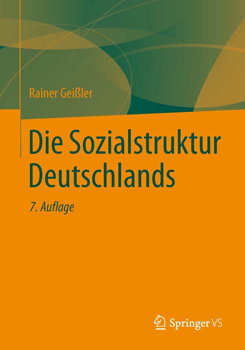 Vorderes Coverbild Die Sozialstruktur Deutschlands