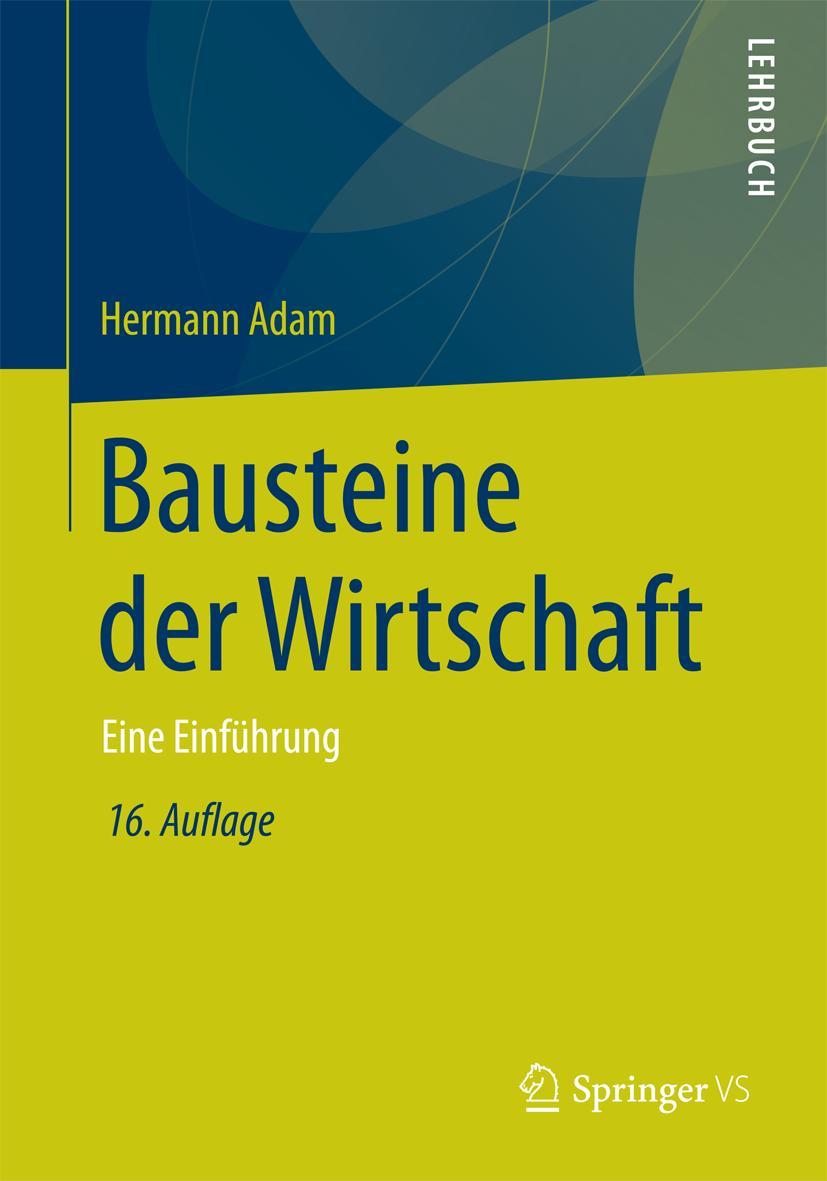Vorderes Coverbild Bausteine der Wirtschaft