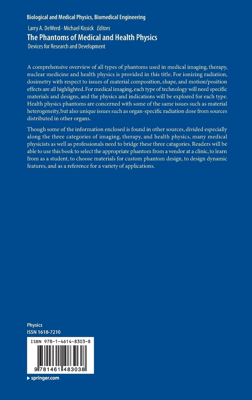 Rückseitencover The Phantoms of Medical and Health Physics