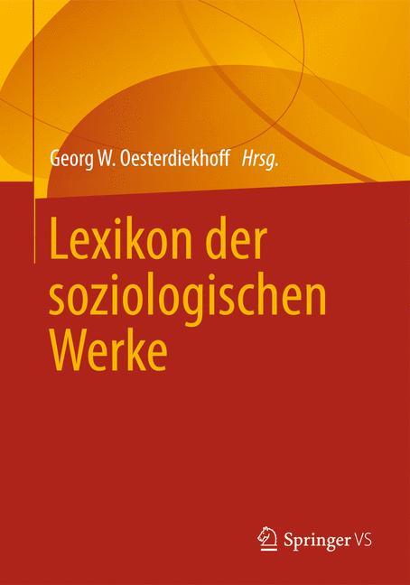 Vorderes Coverbild Lexikon der soziologischen Werke